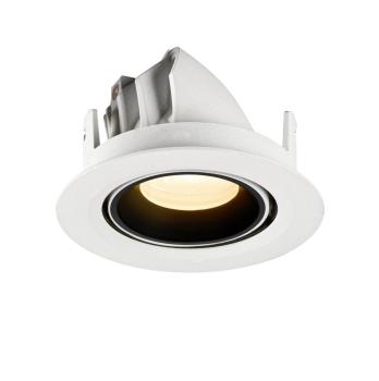 Preview: NUMINOS® GIMBLE XS, Deckeneinbauleuchte weiß/schwarz 3000 K 20°