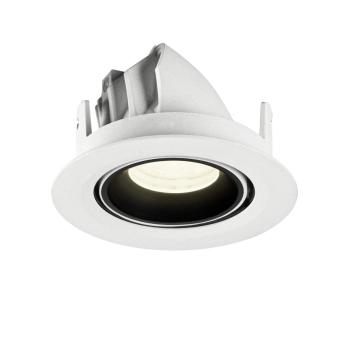 NUMINOS® GIMBLE XS, Deckeneinbauleuchte weiß/schwarz 4000 K 40°