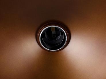 Preview: LALU® TETRA 36, Leuchtenschirm, E27 Base, Mix&Match, H: 8.9 cm, schwarz / bronze