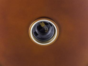 Preview: LALU® PLATE 33, Leuchtenschirm, E27 Base, Mix&Match, H: 1.5 cm, schwarz / bronze