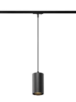 ASTO TUBE, 1~ Pendelleuchte, GU10, Pendellänge 250 cm, 1 x max. 10 W, schwarz