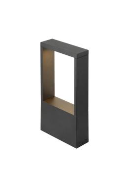 FLATT II 36, Stehleuchte, PHASE, 2700 K, IP65, quadratisch, schwarz