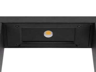 Preview: FLATT II 36, Stehleuchte, PHASE, 2700 K, IP65, quadratisch, schwarz