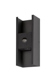 Preview: FLATT II, Wandaufbauleuchte, SENSOR, 2700 K, max. 10 W, schwarz