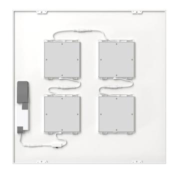 Preview: PAVANNO, 625 45 830/840/850 WB WH UGR19 DALI