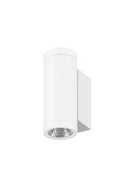 Preview: HELIA PRO S, Wandaufbauleuchte, single, DALI, P1, zylindrisch, 2700 K, 3 W, 24°, weiß