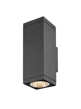 Preview: THEO PRO L, Wandaufbauleuchte, single, DALI, P1, rechteckig, 2700 K, 10 W, 24°, anthrazit