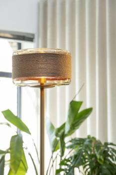 PANTILO ROPE 27, Stehleuchte, E27, max. 1 x 15 W, IP20, gold