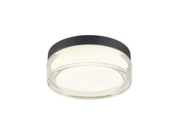 CYFT XL, Wand- und Deckenaufbauleuchte, 2700/3000/4000 K, 15 W, PHASE, 125°, IP65 schwarz / klar