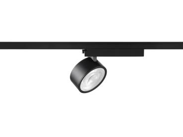 Preview: KALU 2.0, 1~ Spot, PHASE, zylindrisch, 4000 K, 10 W, 36°, schwarz