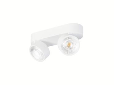 Preview: KALU 2.0, Wand- und Deckenaufbauleuchte, PHASE, 3000 K, 19 W, 36°, weiß