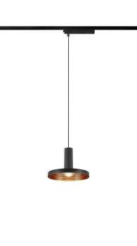 LALU®, 1~Pendelleuchte, PHASE, LED Base, Mix&Match, Pendellänge 200 cm, 2700/3000K, 40°, schwarz