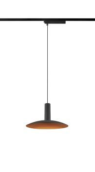 LALU®, 1~Pendelleuchte, PHASE, LED Base, Mix&Match, Pendellänge 200 cm, 2700/3000K, 40°, schwarz