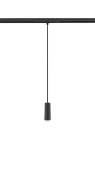 LALU®, 48V Pendelleuchte, DALI, LED Base, Mix&Match, Pendellänge 200 cm, 2700/3000K, 40°, schwarz