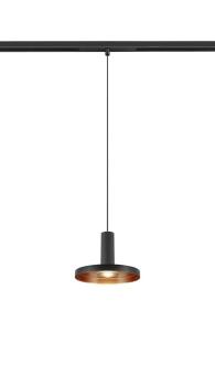 LALU®, 48V Pendelleuchte, DALI, LED Base, Mix&Match, Pendellänge 200 cm, 2700/3000K, 40°, schwarz