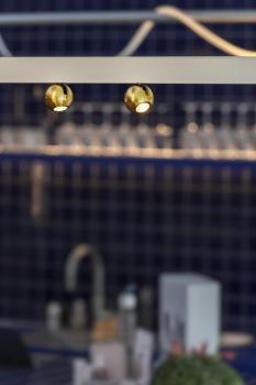 Preview: DYSKO, 1~ Spot, PHASE, 2700K, 6.7 W, 36°, schwarz / gold