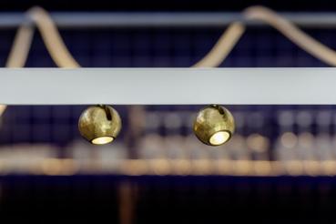 Preview: DYSKO, 1~ Spot, PHASE, 2700K, 6.7 W, 36°, schwarz / gold