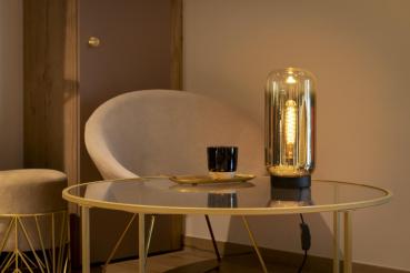 Preview: PANTILO SLIM, Tischleuchte, zylindrisch, 1 x max. 15 W E27, gold