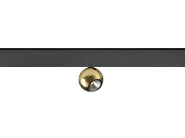 Preview: DYSKO, 48V Spot, DALI, deep & recessed track, 2700K, 5.6 W, 36°, schwarz / gold