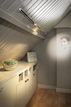 Preview: DYSKO, 48V Spot, DALI, deep & recessed track, 2700K, 5.6 W, 36°, schwarz / gold