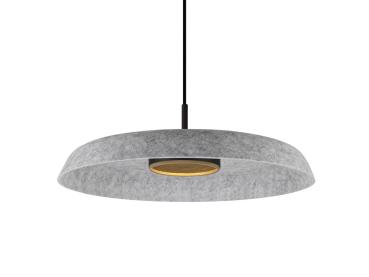 Preview: GRIP! FLAT, Felt shade Ø50cm x 6,2cm, grau