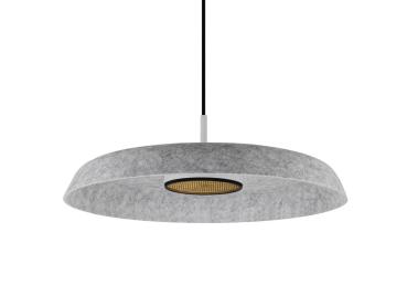 Preview: GRIP! FLAT, Felt shade Ø50cm x 6,2cm, grau