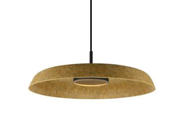 Preview: GRIP! FLAT, Felt shade Ø50cm x 6,2cm, ocker