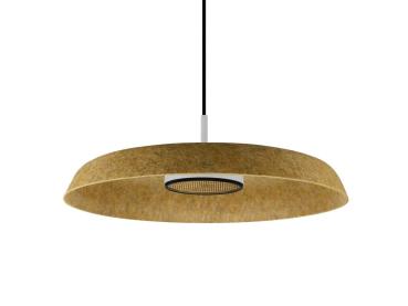 Preview: GRIP! FLAT, Felt shade Ø50cm x 6,2cm, ocker