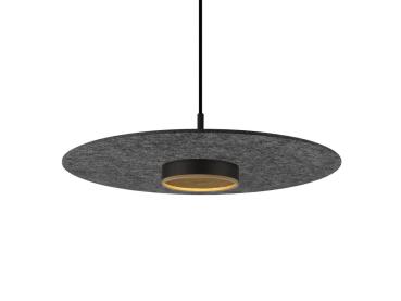 Preview: GRIP! FLAT, Felt shade Ø50cm x 0,6cm, anthrazit