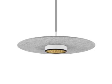 Preview: GRIP! FLAT, Felt shade Ø50cm x 0,6cm, grau