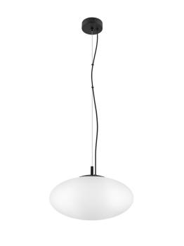 Preview: OLYPSO 40, Pendelleuchte, E27, Pendellänge 400 cm, 1 x max. 40 W, schwarz