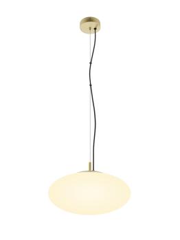 OLYPSO 40, Pendelleuchte, E27, Pendellänge 400 cm, 1 x max. 40 W, gold