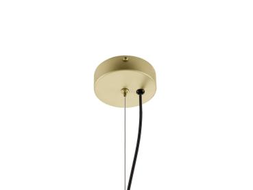 Preview: OLYPSO 40, Pendelleuchte, E27, Pendellänge 400 cm, 1 x max. 40 W, gold