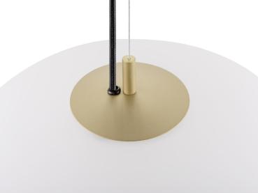 Preview: OLYPSO 40, Pendelleuchte, E27, Pendellänge 400 cm, 1 x max. 40 W, gold