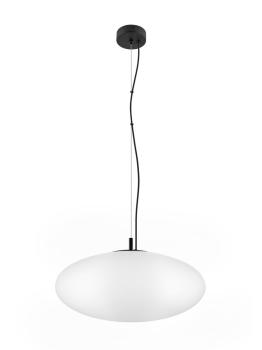 Preview: OLYPSO 50, Pendelleuchte, E27, Pendellänge 400 cm, 1 x max. 40 W, schwarz