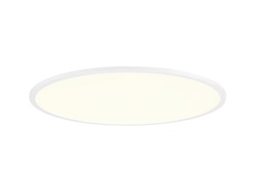 Preview: PANEL 60, Deckenaufbauleuchte, rund, DALI, 3000/4000K, 29 W, 90°, weiß