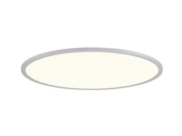 Preview: PANEL 60, Deckenaufbauleuchte, rund, DALI, 3000/4000K, 29 W, 90°, grau