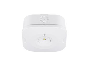 Preview: P-LIGHT, Deckenaufbauleuchte, quadratisch, 6000K, 1.2 W, weiß