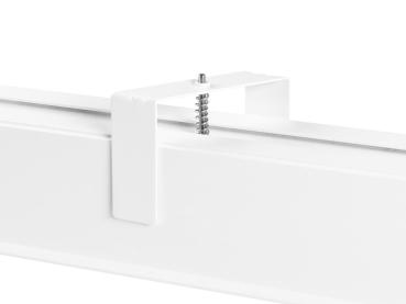 GLENOS® PRO, Deckeneinbauleuchte, 1,2m, DALI, UGR19, 3000K, 75°, IP20, weiß / schwarz