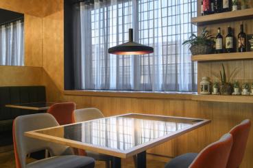 LALU® SET, Pendelleuchte, LED Base, TETRA 36, PHASE, Recessed, Pendellänge 200 cm, 2700/3000 K, 40°, schwarz