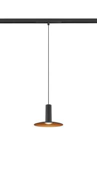 LALU® SET, 48V Pendelleuchte, LED Base, ELYPSE, DALI, Pendellänge 200 cm, 2700/3000K, 40°, schwarz
