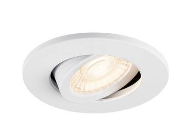 UNIVERSAL DOWNLIGHT MOVE, Einbauleuchte mit Abdeckung, PHASE, 2700/3000/4000/6500K, IP20, schwenkbar, weiss