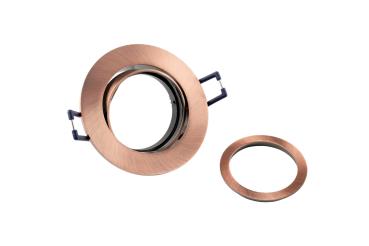 Preview: Einbaustrahler - Samsola, Round, Kupfer