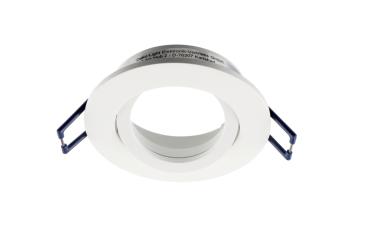 Einbaustrahler - Samsola, Round, Weiß