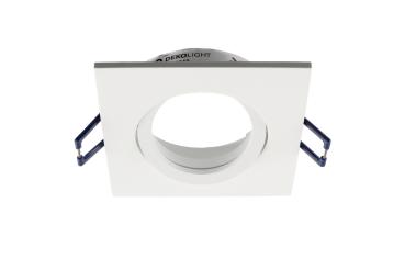 Einbaustrahler - Samsola, Square, Weiß