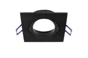 Einbaustrahler - Samsola, Square, Schwarz