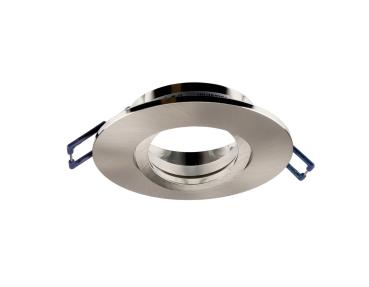 Einbaustrahler - Samsola Max, Round, gebürstet, Silber