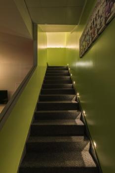 Preview: FRAME CURVE, Einbauleuchte, LED, 3000 K, eckig, silbergrau, inkl. Blattfedern