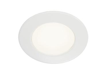 DL 126, Einbauleuchte, LED SMD, 3000 K, rund, weiß, max. 3 W, inkl. Blattfedern