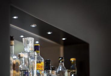 DEKLED, Einbauleuchte, LED, 3000 K, rund, silber metallic, 1 W